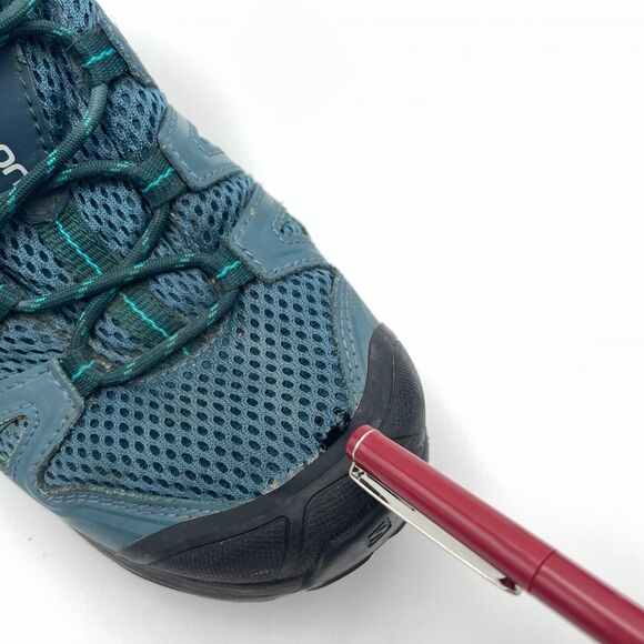 SALOMON Blue Mid Hiking Boots X Ultra Contragrip Men's Size 7 - Picture 10 of 11